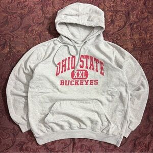 90s Ohio State Buckeyes Boxy Hoodie